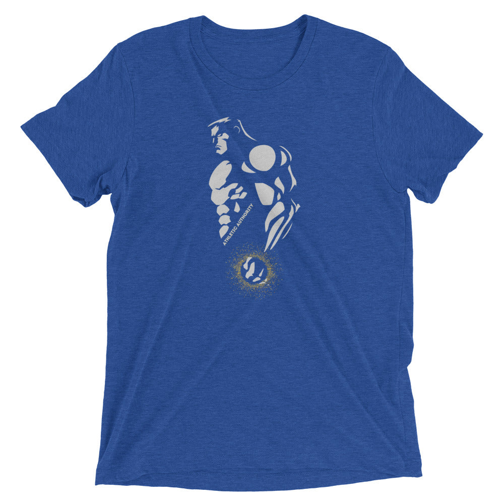 Athletic Authority "Power Fist" Unisex Tri-Blend Short sleeve t-shirt