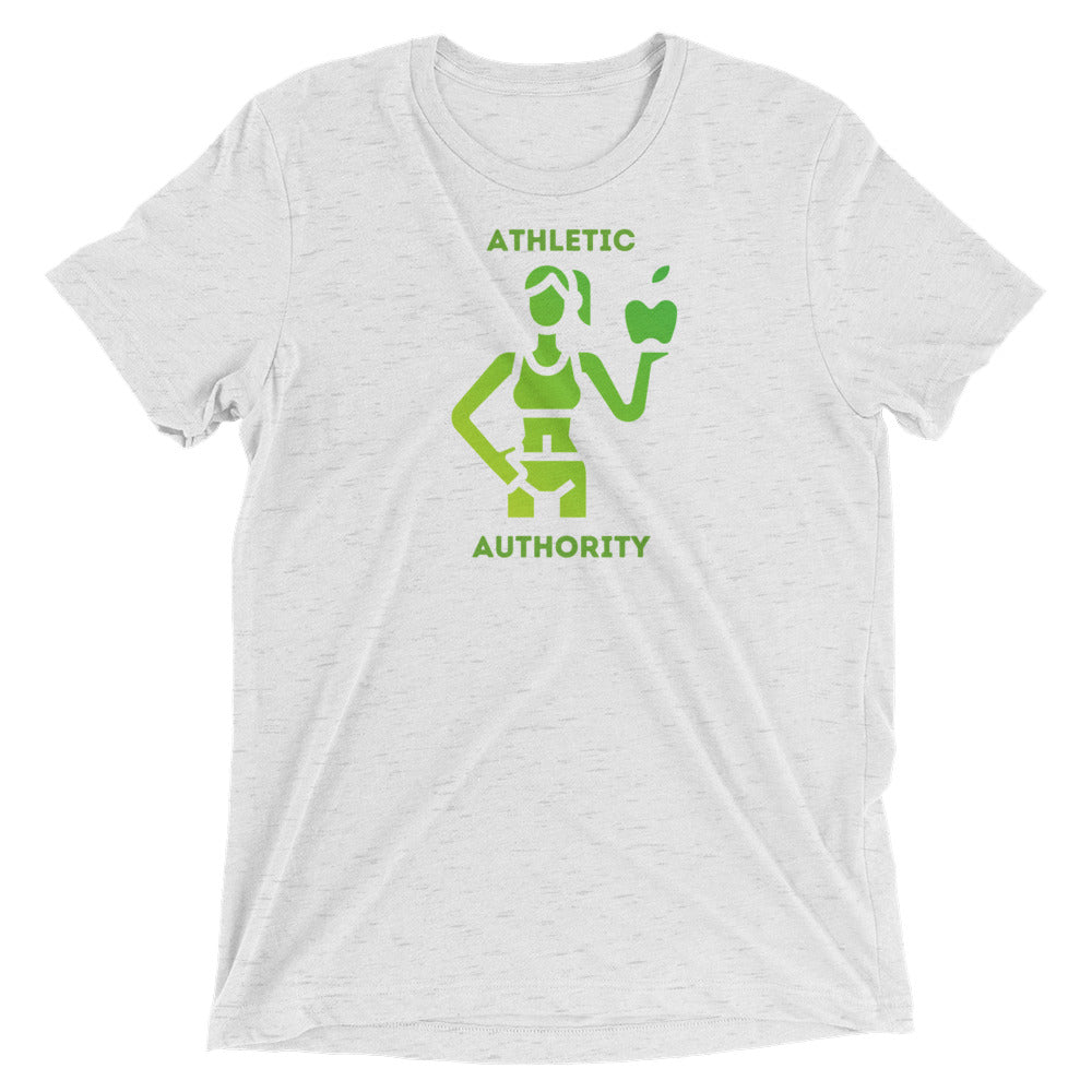 Athletic Authority "Green Health" Unisex Tri-Blend Short sleeve t-shirt copy