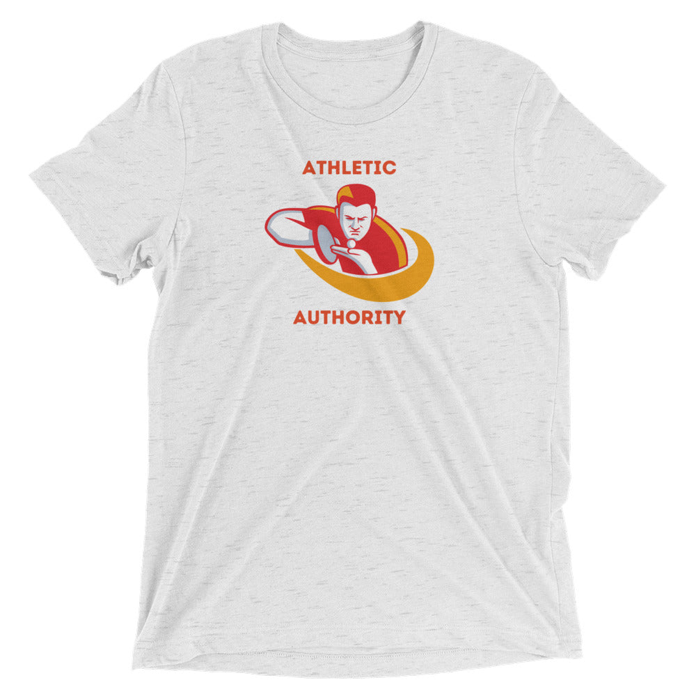 Athletic Authority "Table Tennis Spin" Unisex Tri-Blend Short sleeve t-shirt