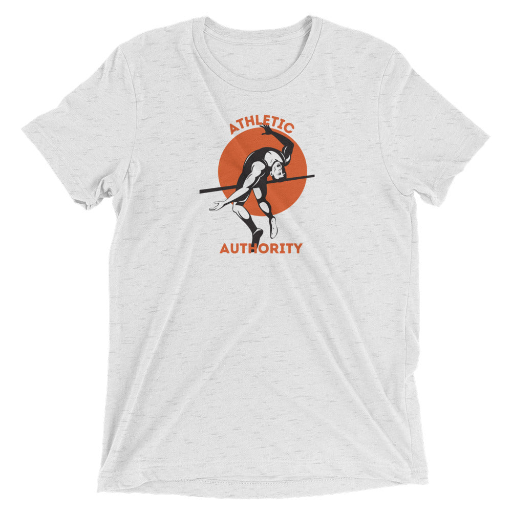 Athletic Authority  "High Jump" Unisex Tri-Blend Short sleeve t-shirt