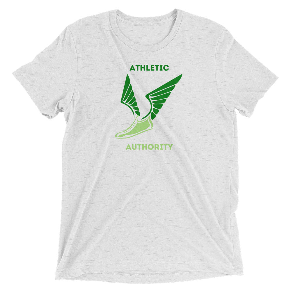 Athletic Authority "Winged Foot" Unisex Tri-Blend Short sleeve t-shirt