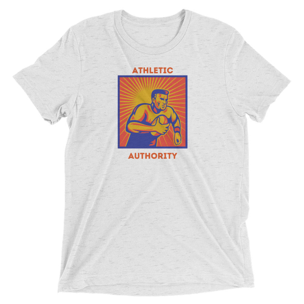 Athletic Authority "Rugby SUN" Unisex Tri-Blend Short sleeve t-shirt