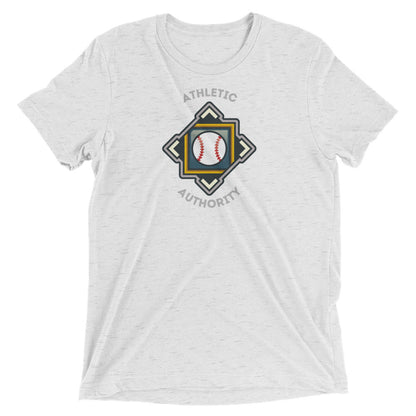 Athletic Authority  "Baseball Crest" Unisex Tri-Blend Short sleeve t-shirt