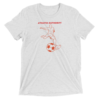 Athletic Authority "  Soccer Blast" Unisex Tri-Blend Short sleeve t-shirt