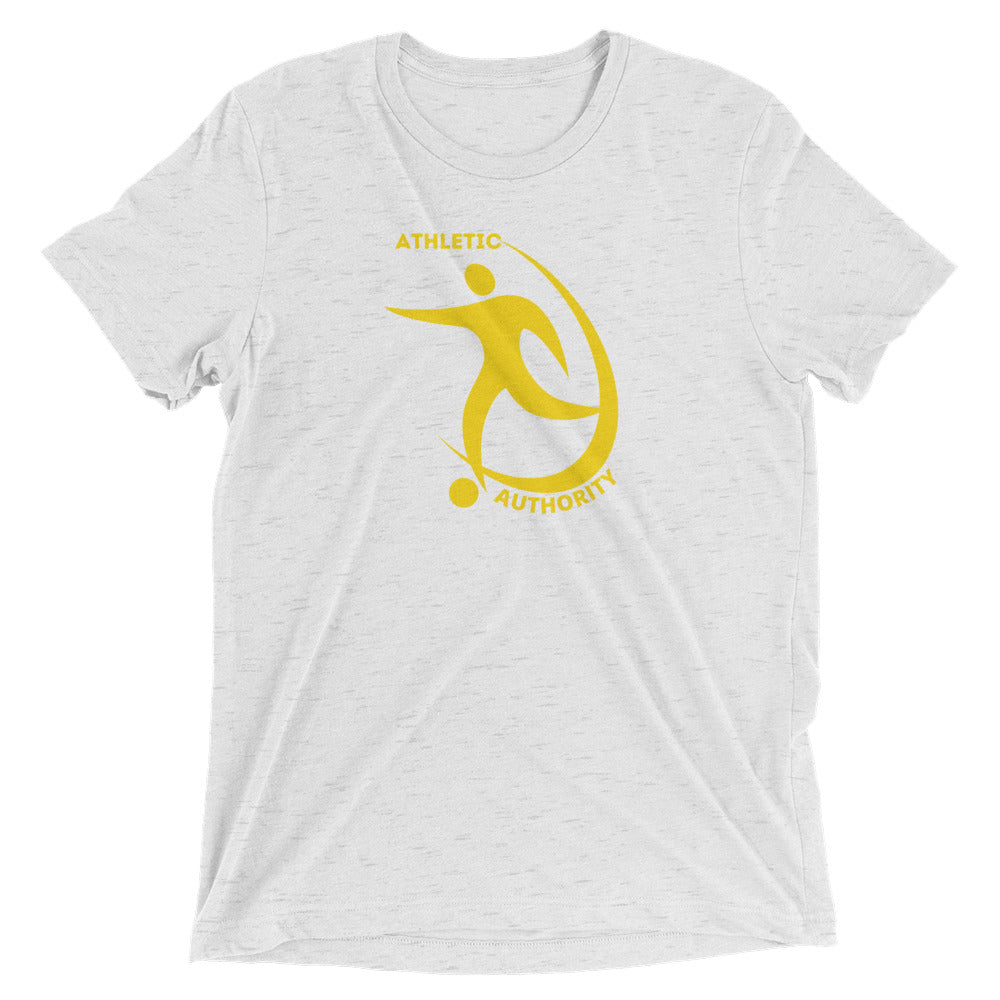 Athletic Authority"  Soccer Swish" Unisex Tri-Blend Short sleeve t-shirt