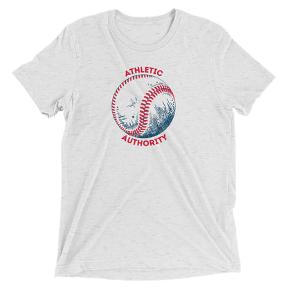 Athletic Authority  "Baseball Big Ball" Unisex Tri-Blend Short sleeve t-shirt