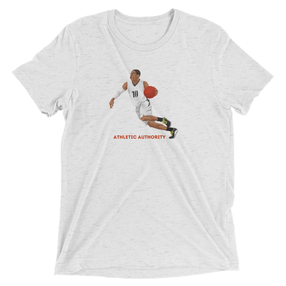 Athletic Authority "Basketball Drive" Unisex Tri-Blend Short sleeve t-shirt