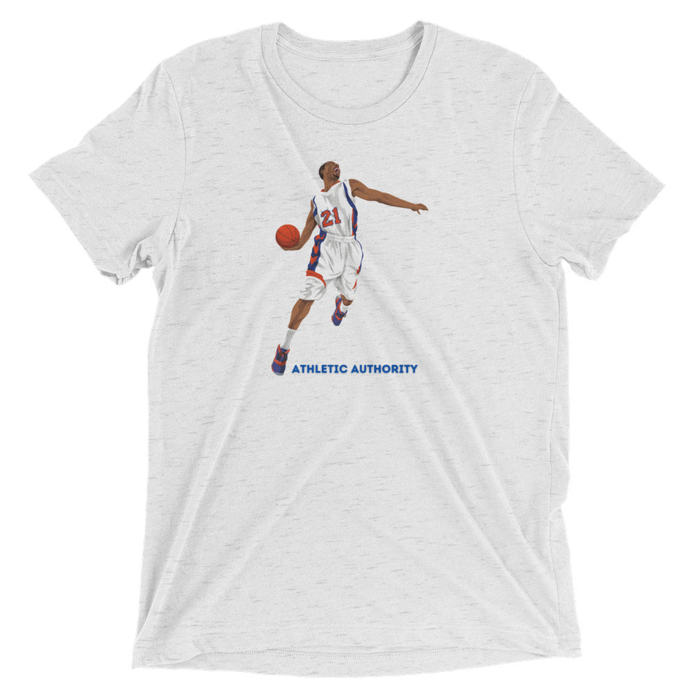 Athletic Authority  "Basketball Slam" Unisex Tri-Blend Short sleeve t-shirt