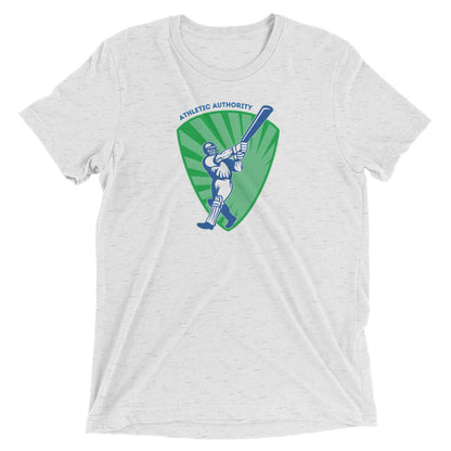 Athletic Authority "Cricket 6" Unisex Tri-Blend Short sleeve t-shirt