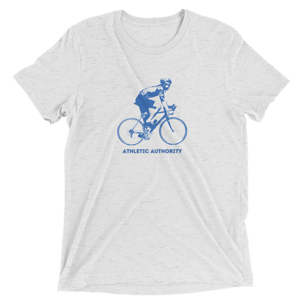 Athletic Authority "Cycling Rider" Unisex Tri-Blend Short sleeve t-shirt