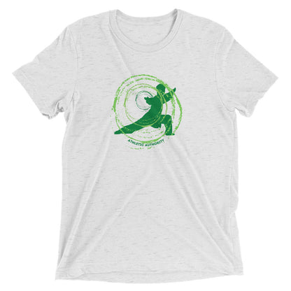 Athletic Authority  "Martial Arts Green" Unisex Tri-Blend Short sleeve t-shirt