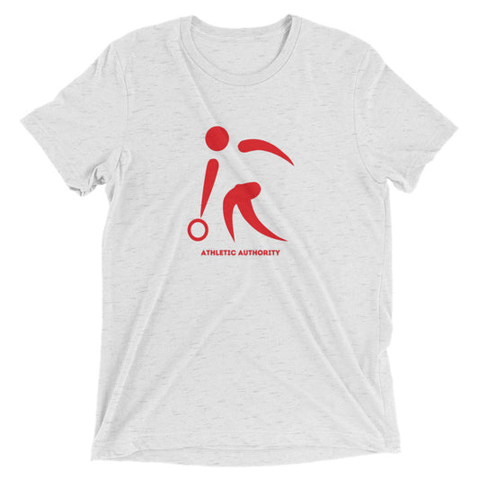 Athletic Authority "Bowling Style" Unisex Tri-Blend Short sleeve t-shirt