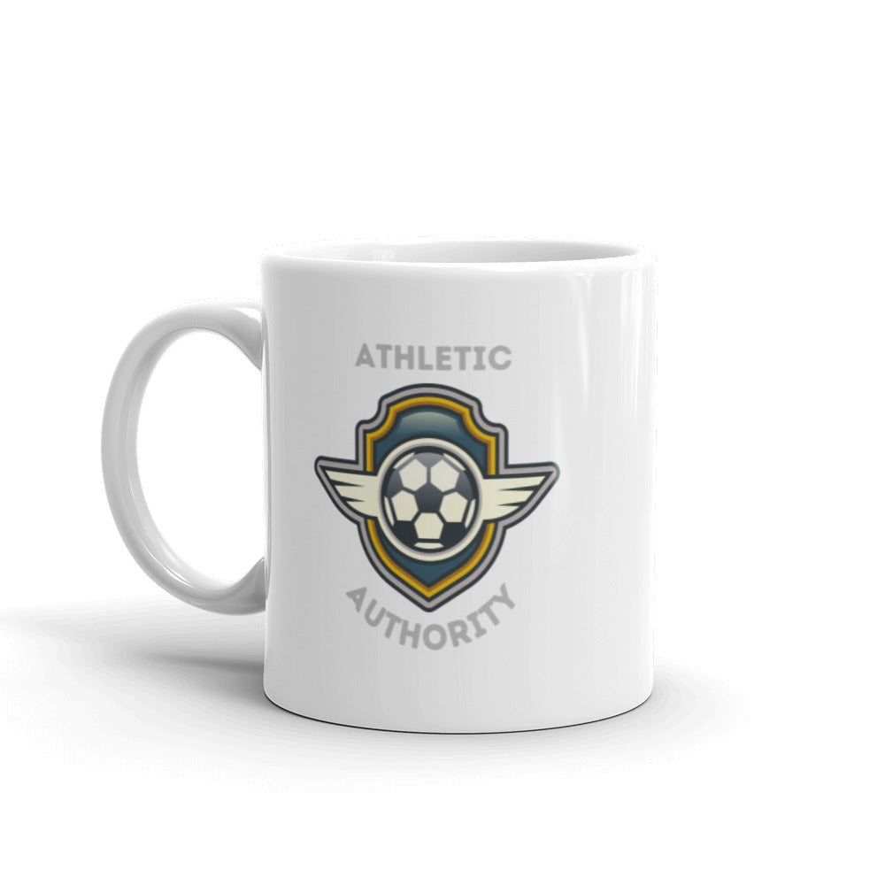 Athletic Authority "Soccer/Football Crest" Mug