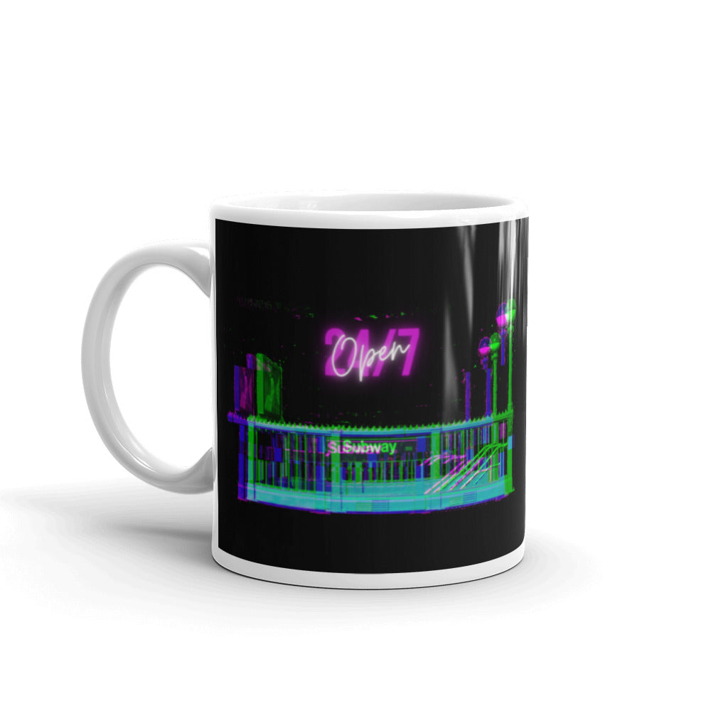 MYNY Hub "Open 24/7" Mug