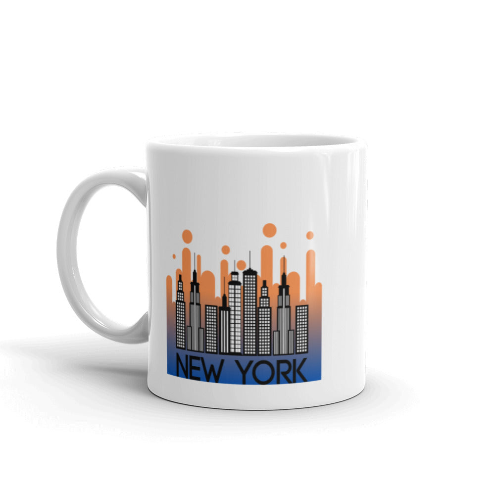 MYNY Hub "Skyline Bubble" Mug