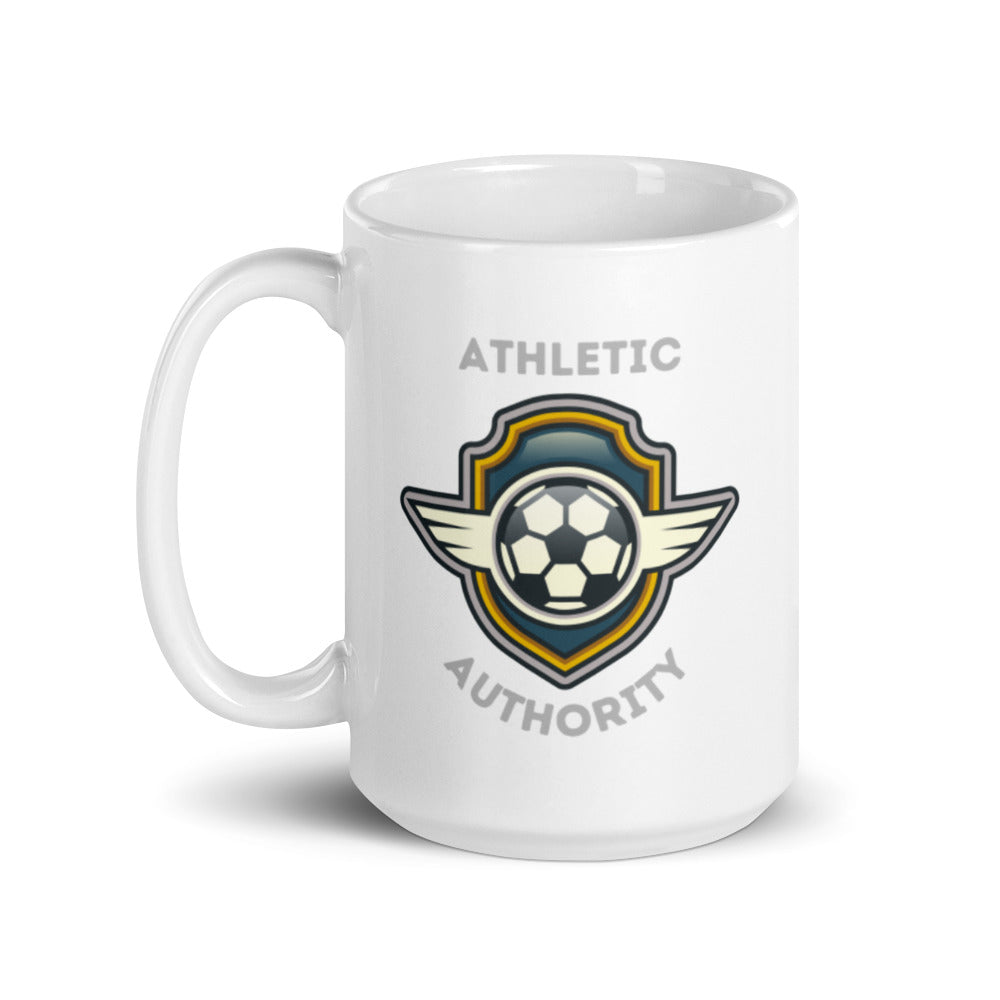 Athletic Authority "Soccer/Football Crest" Mug