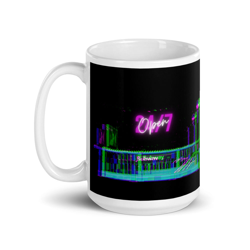 MYNY Hub "Open 24/7" Mug