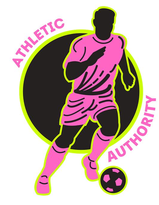Athletic Authority "  Soccer Pink" Unisex Tri-Blend Short sleeve t-shirt